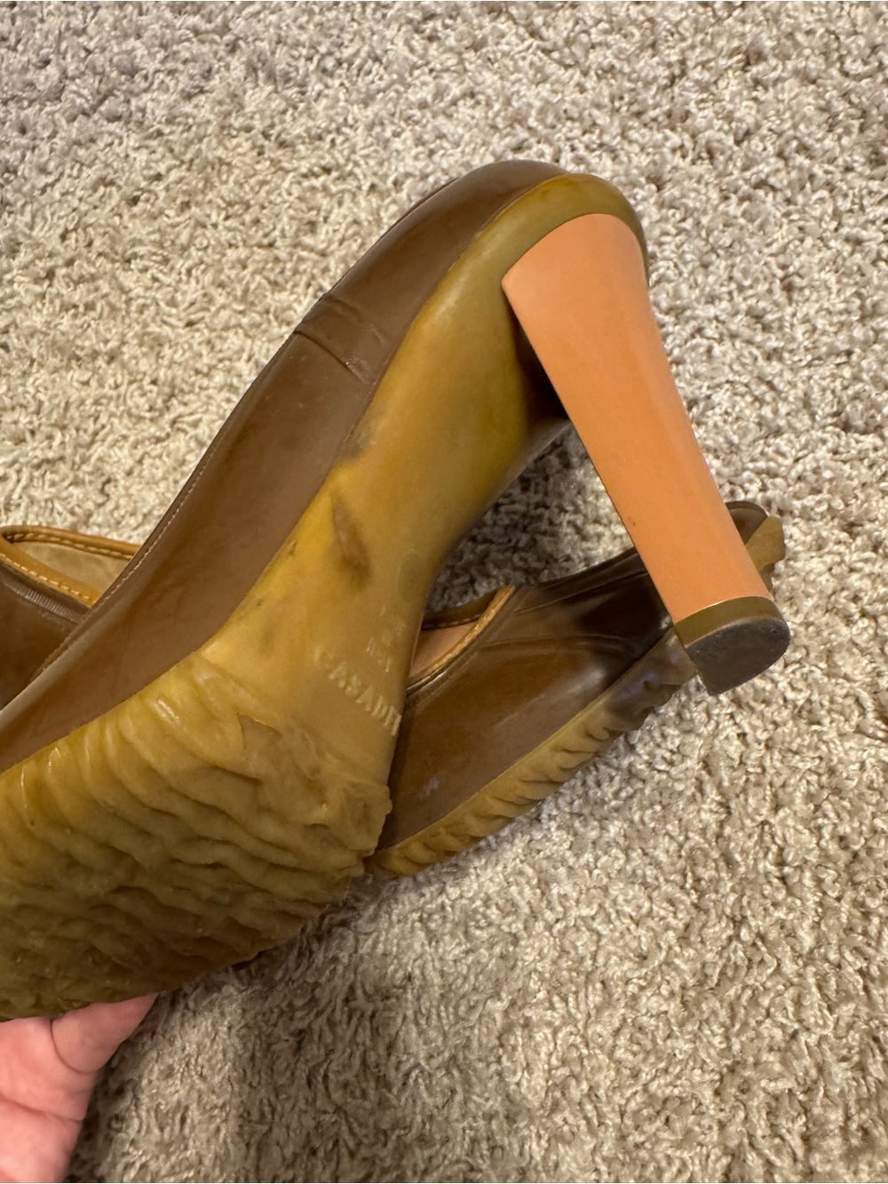 Italian Made Casadei Pump Sz 9 - Picture 6 of 10